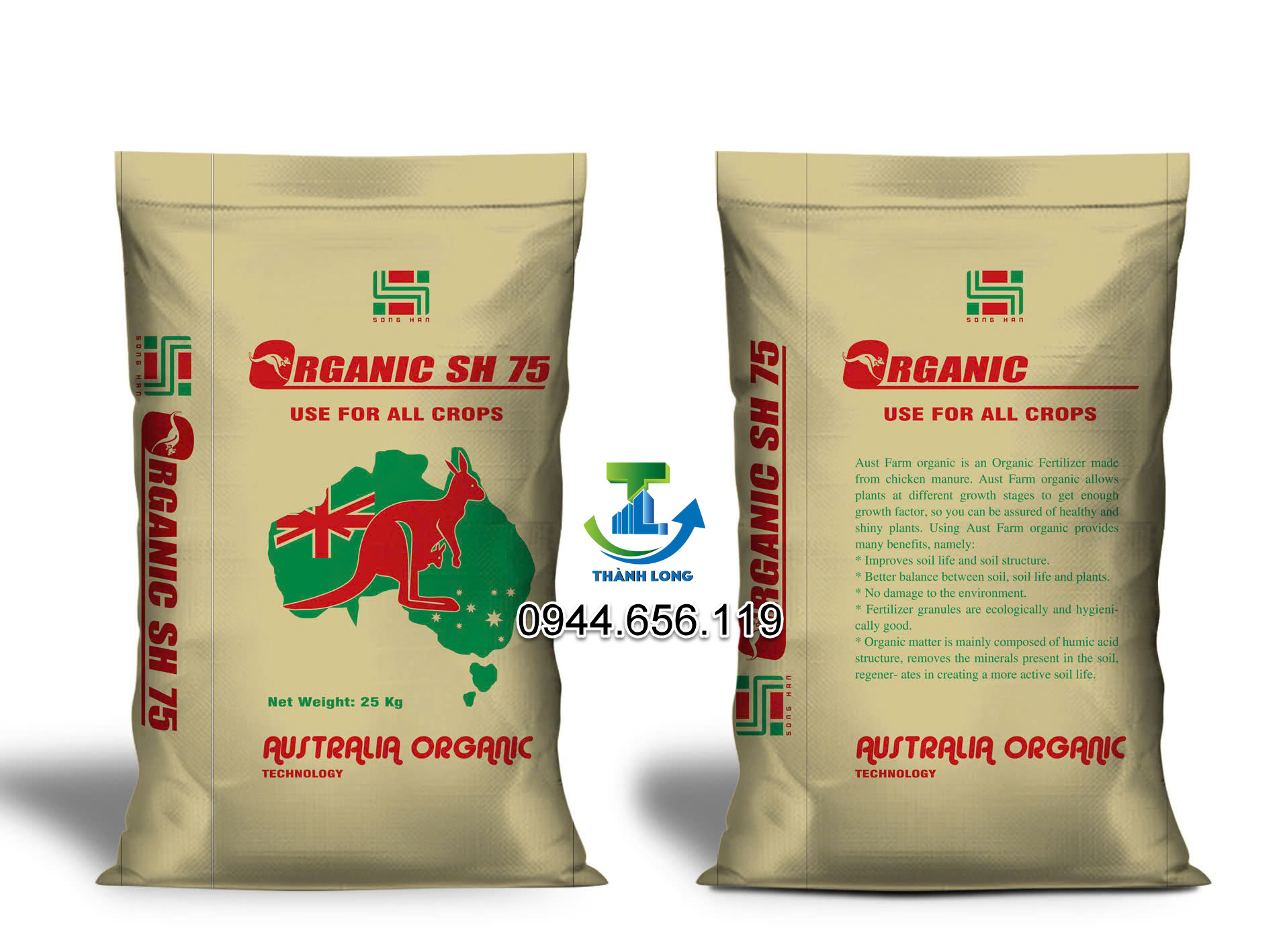 Bao giấy kraft đựng phân bón